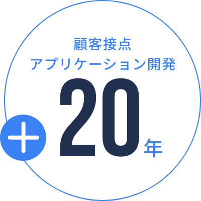 顧客接点アプリケーション開発20年以上